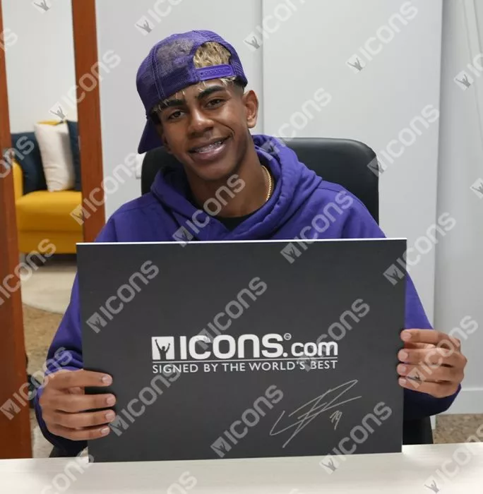 Lamine Yamal Back Signed Spain 2024-25 Home Shirt In Hero