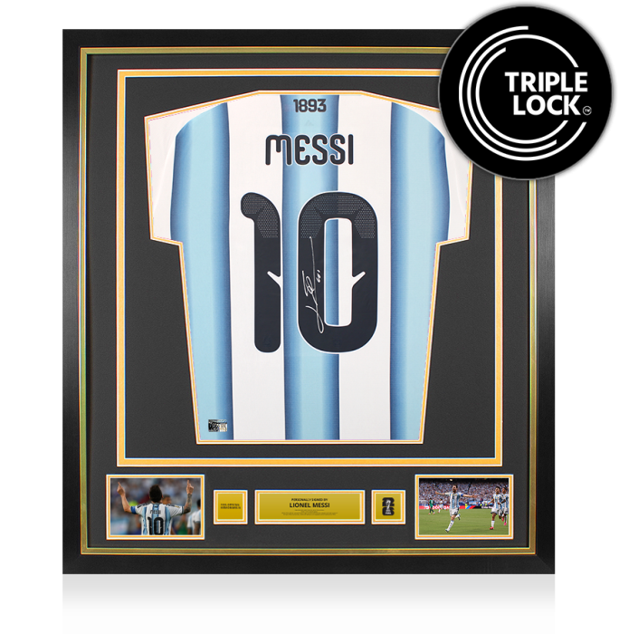 メッシ 直筆サイン アルゼンチン 2026 ICONS Lionel Messi Official FIFA World Cup 2026™ Autographed and Framed