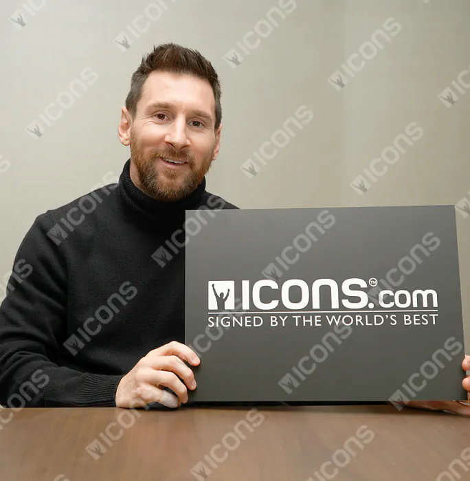 Maillot De Football DOUBLE SIGNATURE Maradona & Messi - Certification Double - Pièce Rare Neuve