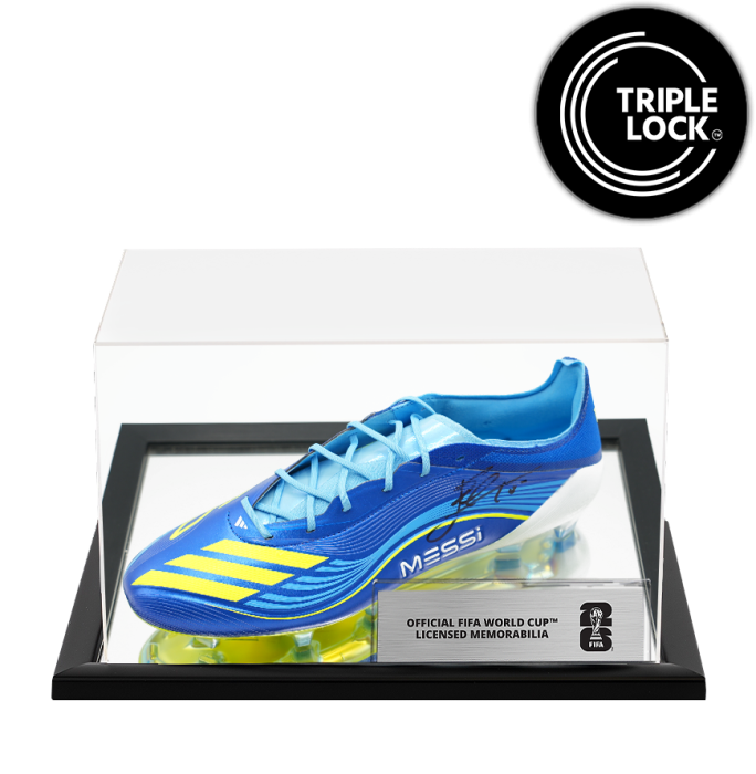 Lionel Messi Signed Adidas F50 Boot 2026 | Icons.com