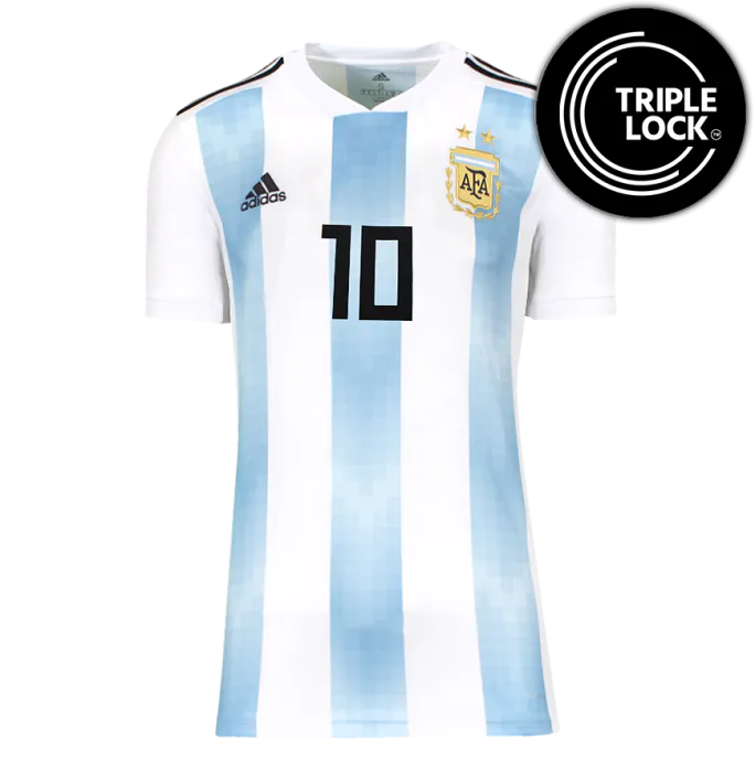 Lionel Messi Official 2018 FIFA World Cup™ Back Signed and Framed