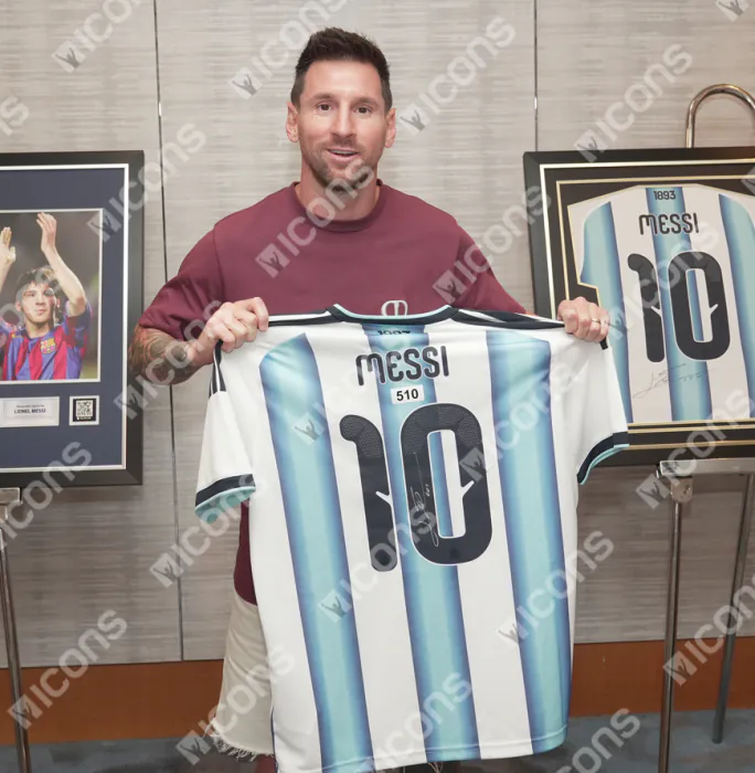 Lionel Messi Official FIFA World Cup 2026™ Autographed and Framed