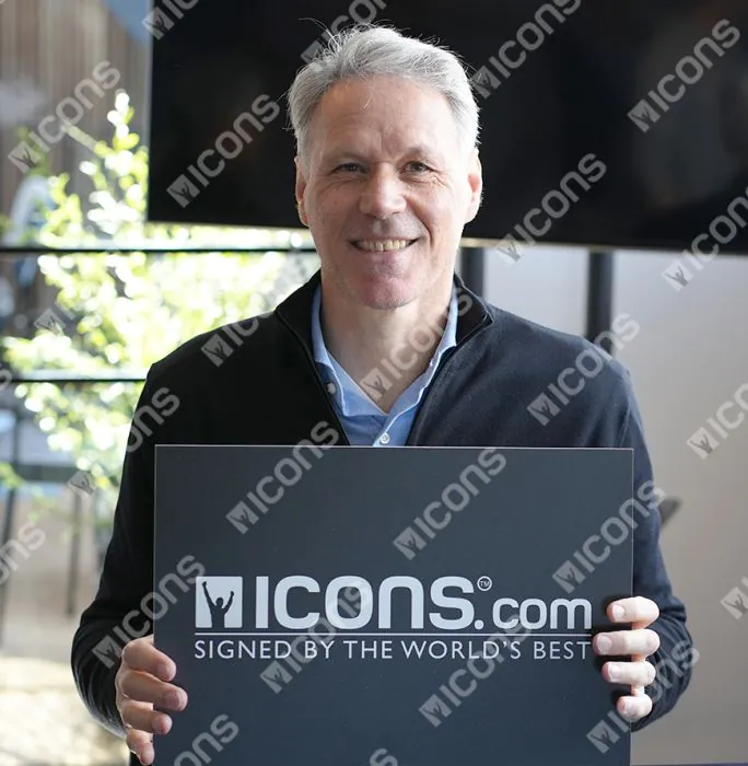 Marco van Basten Official UEFA Europa League Back Signed AC Milan