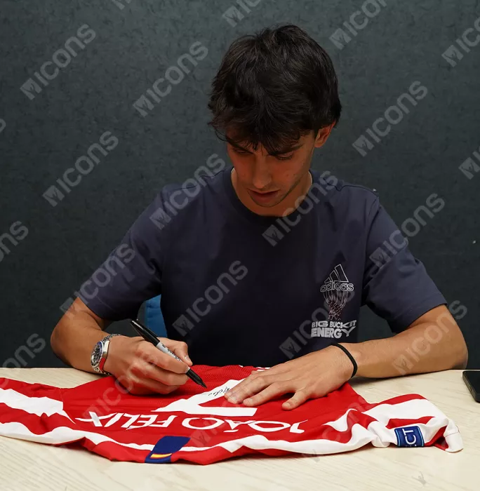 MATCH ISSUE Joao Felix Back Signed Atletico Madrid 2019-20