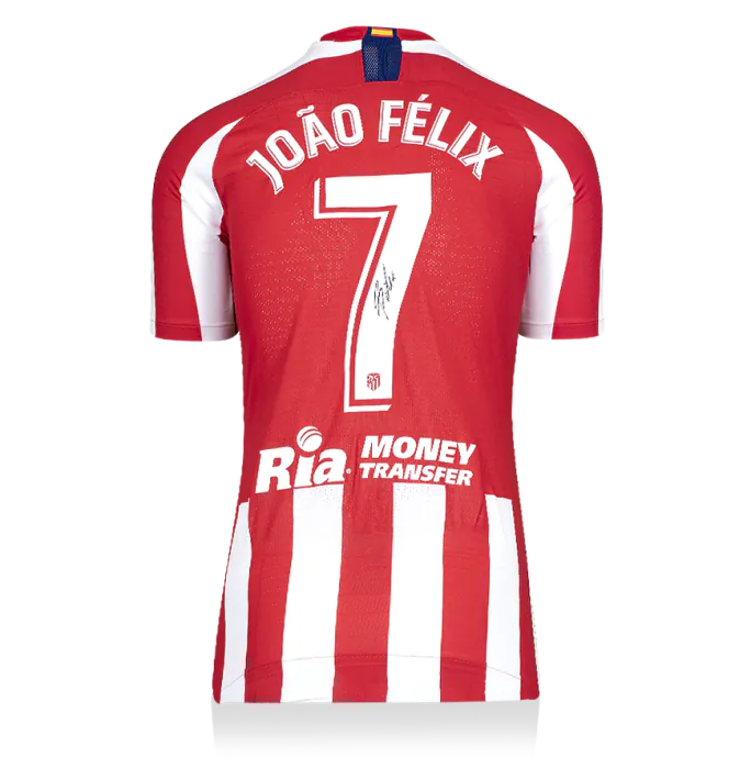 アトレティコ・マドリード João FÉLIX ジョアンフェリックス 19-20 MATCH ISSUE Joao Felix Back Signed Atletico Madrid 2019-20 Home
