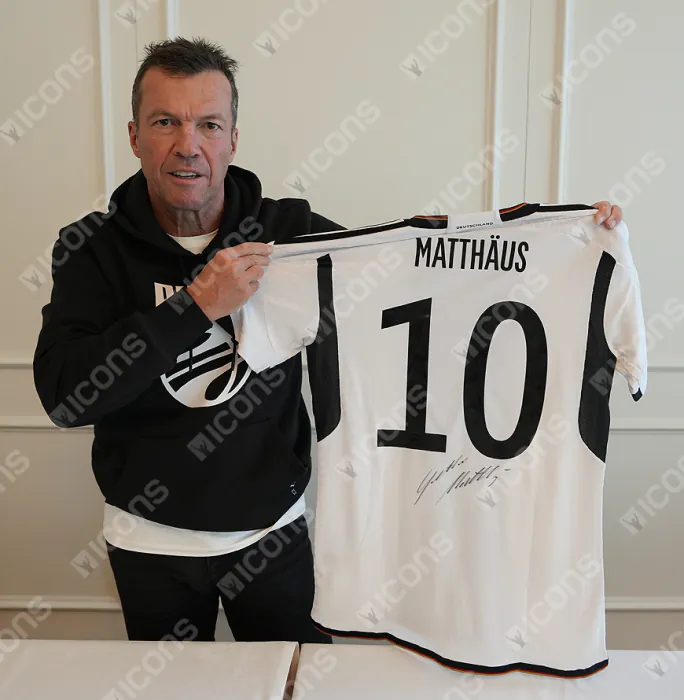 Bracelet De Capitaine Signé Lothar Matthäus - Autographe Certifié - Allemagne - Objet De Collection