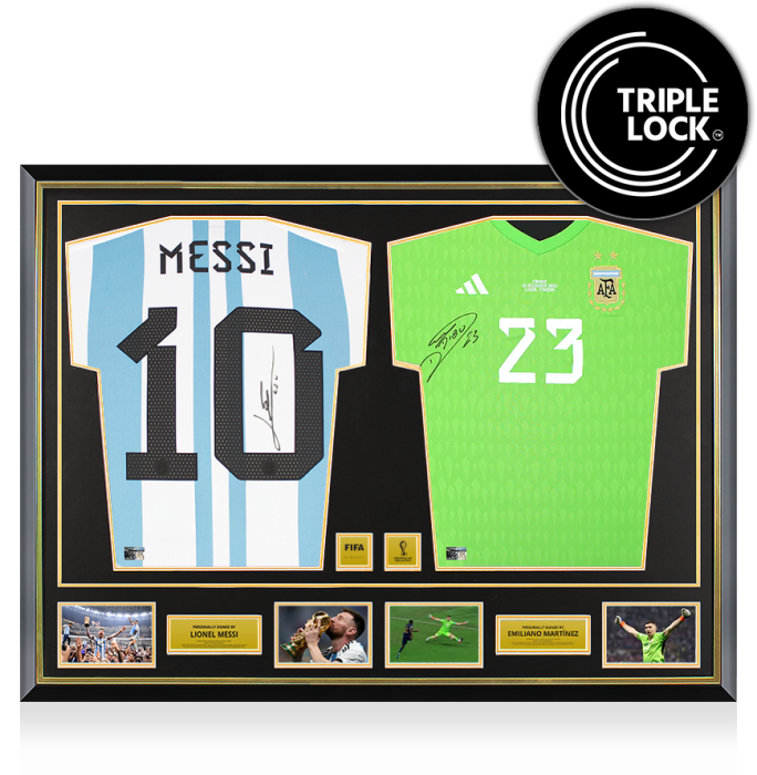 Lionel Messi & Emiliano Martinez Official 2022 FIFA World Cup