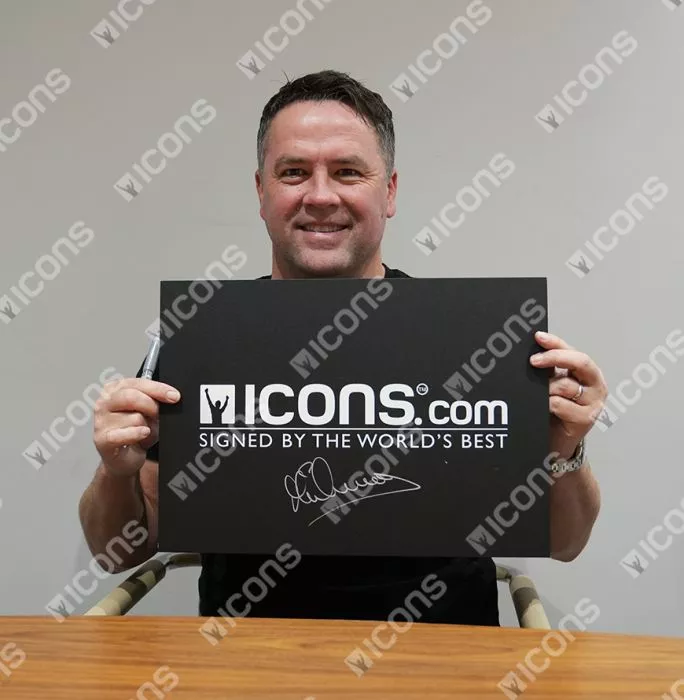 Michael Owen サイン入りホロカード （Michael Owen Autographed