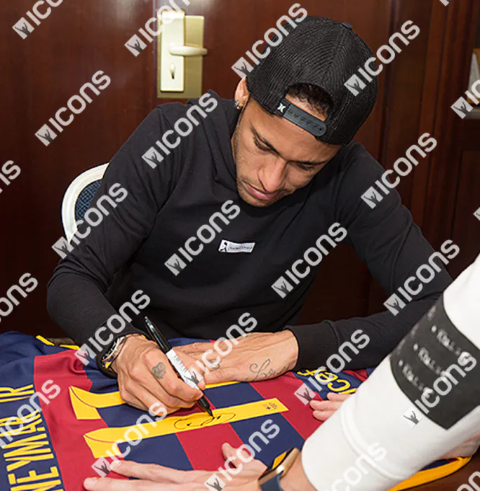 Flocage Officiel - FC Barcelone, Neymar JR, 2016/2017, Away, Rose Lettre à lettr