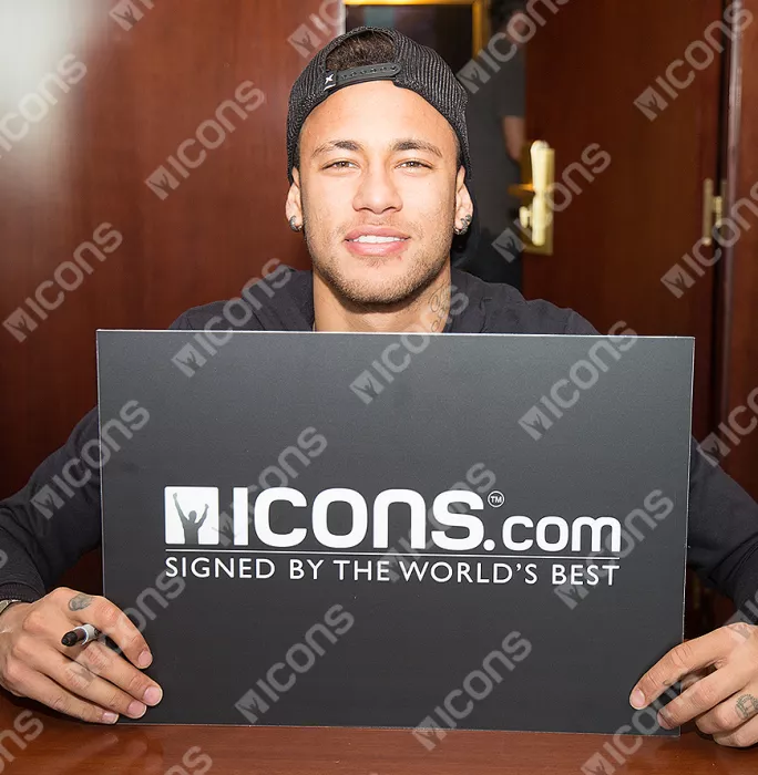 【Neymar/ネイマール】写真フレーム証明書付-1dc cny1_matframe-3128