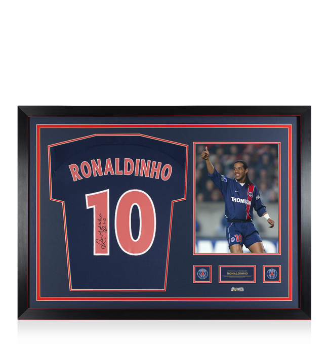 ronaldinho_official_psg_framed