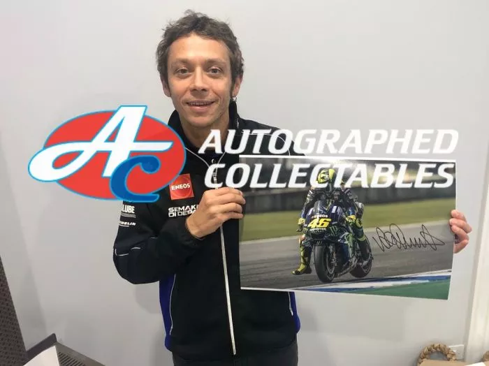 Signing photo