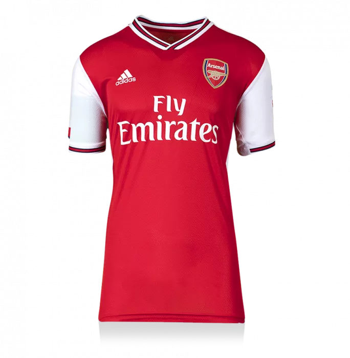 Thierry Henry Back Signed Modern Arsenal Home Shirt In