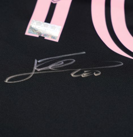 Lionel Messi Back Signed Inter Miami CF 2025 Away Shirt  In Hero Frame: Option 1