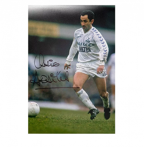 Ossie Ardiles Signed Tottenham Hotspur Photo: Spurs Legend