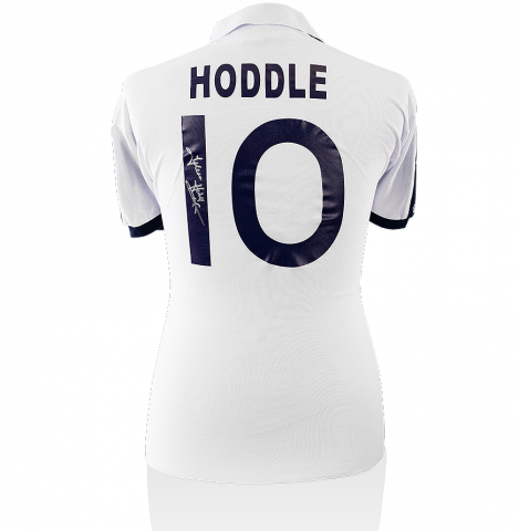 Glenn Hoddle Back Signed Tottenham Hotspur 1978-79 Home Shirt
