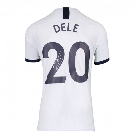 Dele Alli Back Signed Tottenham Hotspur 2019-20 Home Shirt