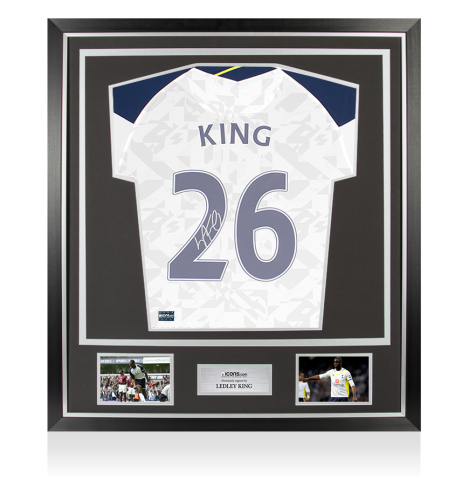 Autografo Stampato Ledley King Tottenham - Formato A4 - Foto 9