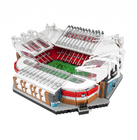 Eric Cantona Signed LEGO® Old Trafford Set