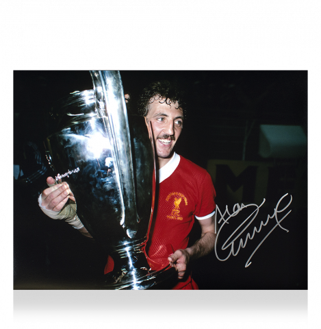 Alan Kennedy Signed Liverpool Photo: 1981 European Cup Winner