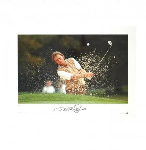 Bernhard Langer Signed Print - Ryder Cup 1995