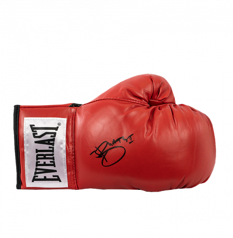 Joshua Buatsi Signed Boxing Glove - Red Everlast
