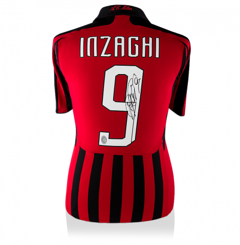 AC Milan INZAGHI 9 新品未使用！ 2009 2010 AC Milan Adidas Jersey Inzaghi 9