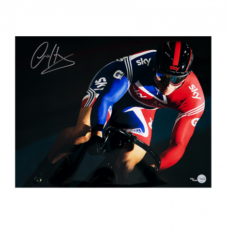 Sir Chris Hoy Sky Rider Print Limited Edition /200