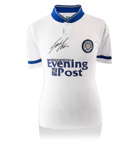 Gordon Strachan Front Signed Leeds United 1991-92 Home Shirt