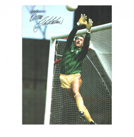 Bruce Grobbelaar Signed Liverpool Photo