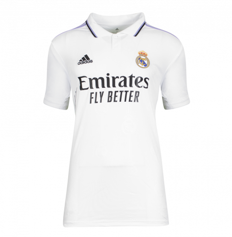 Karim Benzema Front Signed Real Madrid 2022-23 Home Shirt
