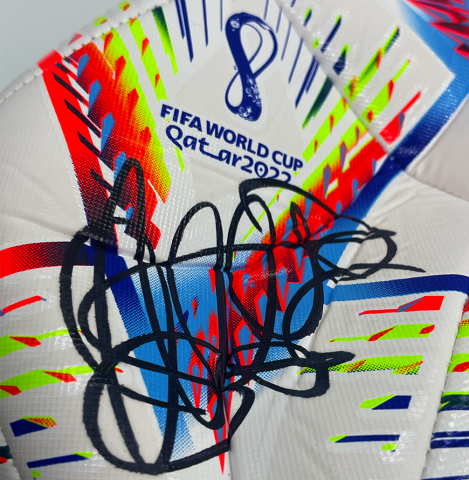 Son Heung-min Signed FIFA World Cup 2022 Football