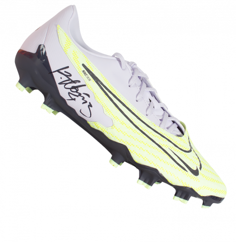 Rafael Marquez Autographed Silver Nike Phantom GX Academy Cleat