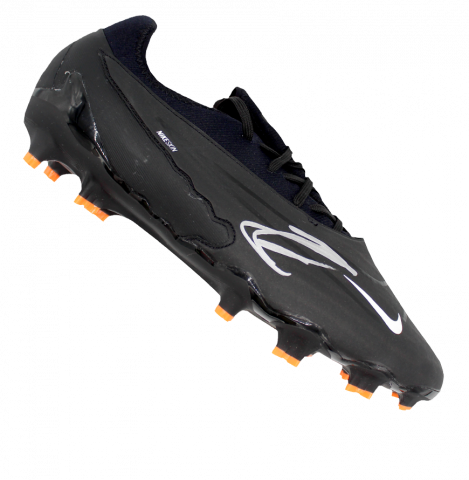 WAREHOUSE SECONDS Zlatan Ibrahimovic Signed Black Nike Phantom GX Pro FG Boot - Grade E