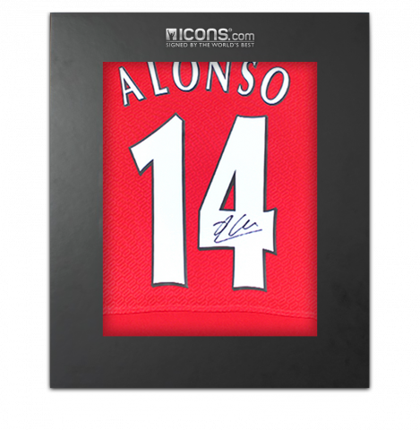 Xabi Alonso Signed Football Memorabilia - Signed Shirts