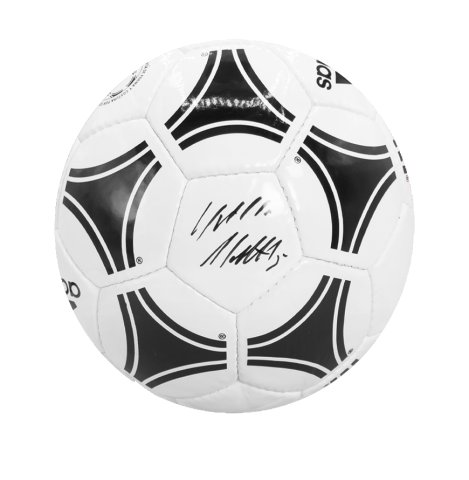 Lothar Matthaus Autographed Adidas Tango Soccer Ball