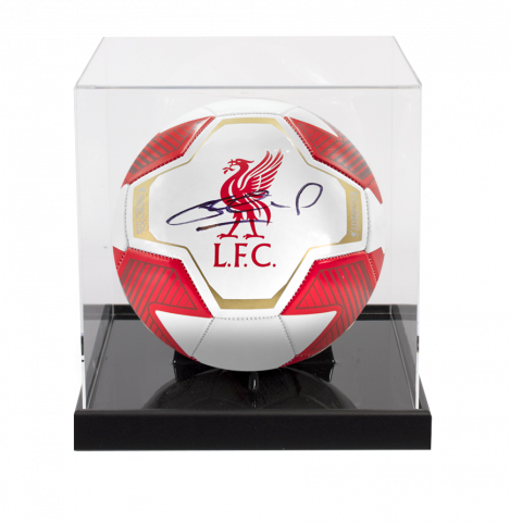 Steven Gerrard Signed Liverpool FC Branded Football