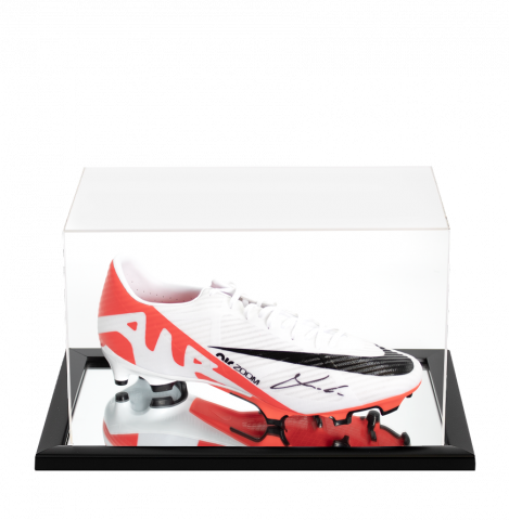 Luka Modric Signed Nike Mercurial Vapor Boot In Acrylic Case
