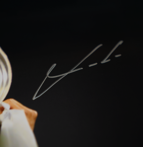 Roberto Carlos & Luka Modric Signed Real Madrid CF Photos In Dual Photo Frame
