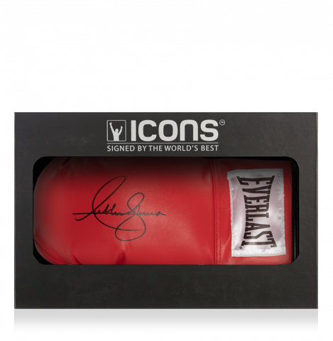 Anthony Joshua Signed Everlast Boxing Glove In Deluxe Packaging