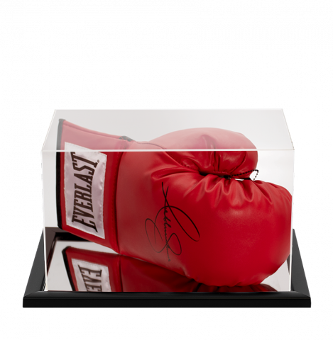 Anthony Joshua Signed Everlast Boxing Glove In Acrylic Case