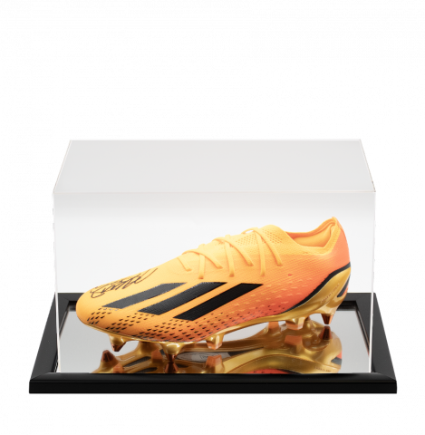 Son Heung-min Signed Adidas X Speedportal .1 Boot In Acrylic Case 