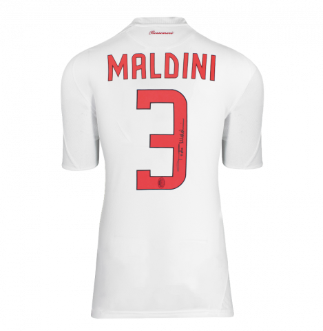 09-10 AC MILAN No.3 MALDINI 引退記念ユニーフォーム ACミラン（H）09/10 マルディーニ＃3引退モデル - DON
