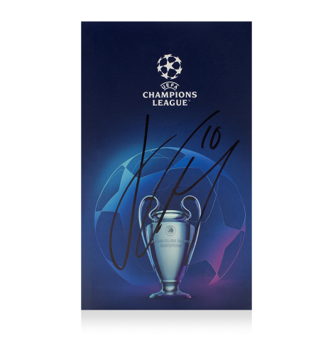 Jack Grealish Signed UEFA Champions League Trophy 