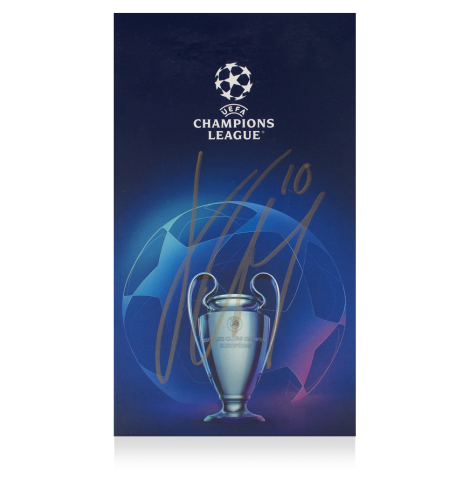 Jack Grealish Signed UEFA Champions League Trophy
