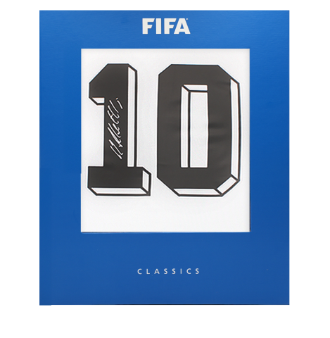 Lothar Matthaus Official FIFA World Cup™ Back Signed Germany Modern Home Shirt In Deluxe Packaging