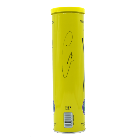 Carlos Alcaraz Signed Wimbledon Tennis Ball Tube