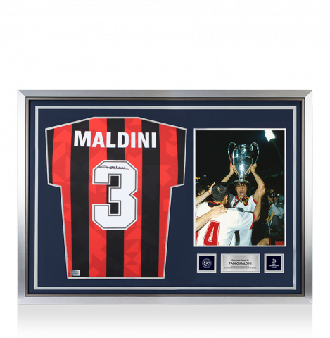 PAOLO MALDINI マルディーニ　直筆サイン入り写真 ICONS.com PAOLO MALDINI マルディーニ 直筆サイン入り写真 ICONS.com 記念