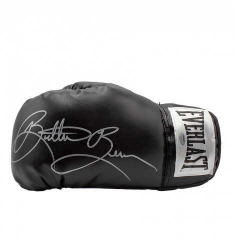 Eric 'Butterbean' Esch Signed Everlast Black Boxing Glove In Deluxe Packaging