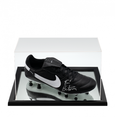 インテル　ロナウド　bootleg made in Italy 当時物　レプリカ Rivaldo Signed Black and Gold Nike Tiempo Boot In Acrylic